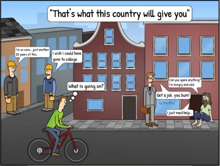 Is Everyone Living the Dream (A Comic)